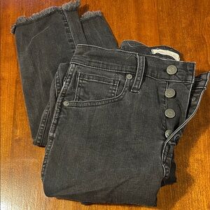 Madewell Stylish Black Women's Jeans